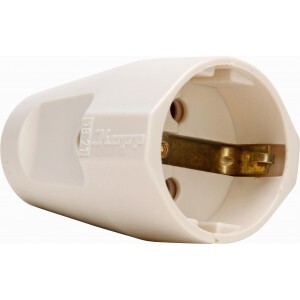 Kunststoff-Schutzkontakt-Schalenkupplung