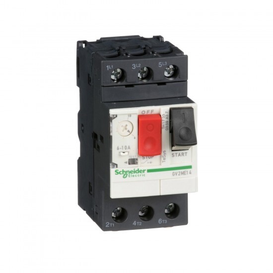 Motor circuit breakers with thermomagnetic protection - 3/4 kW, 6 - 10 A  Schneider Electric