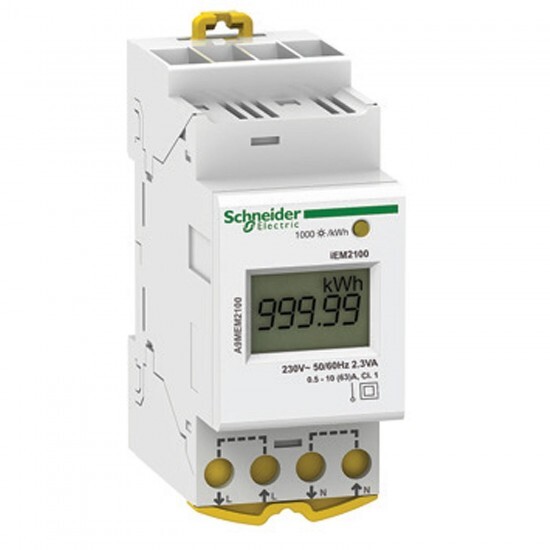 1-phase kWh meter / 1F 1T  Schneider Electric