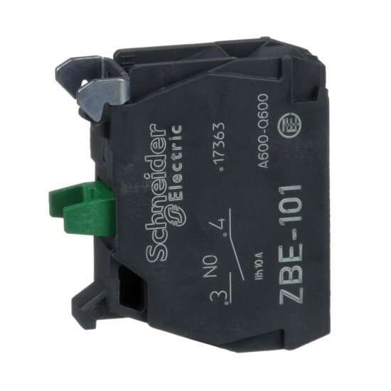 Contact block -  screw terminal - 1, 0  Schneider Electric